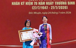 Phường Đức Nhuận tri ân anh hùng liệt sĩ, thương bệnh binh dịp 79 năm Ngày Thương binh - Liệt sĩ