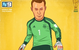 Tượng đài World Cup P.20: Manuel Neuer tái định nghĩa vị trí thủ môn