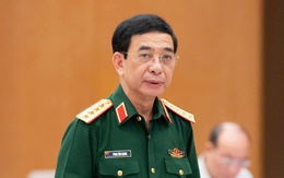Đại tướng Phan Văn Giang trình dự luật sửa 9 luật về quân sự, quốc phòng