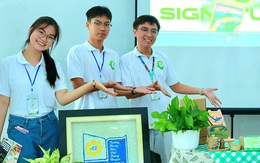 Học sinh biến mụn dừa, bã cà phê thành sản phẩm xanh