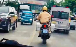 Cảnh sát giao thông Đồng Tháp hỗ trợ người dân đi cấp cứu nhận 'mưa' lời khen