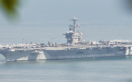 Video tàu sân bay mang tên Tổng thống Mỹ George Washington đến Việt Nam