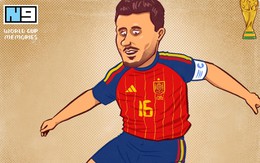 Tượng đài World Cup P.23: Rodri, hào quang không chỉ thuộc về những người ghi bàn
