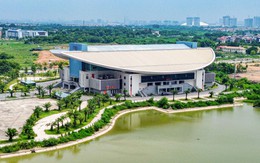 Toàn cảnh nhà thi đấu 2.500 chỗ ở Hà Nội, sẵn sàng cho trận ra quân của tuyển bóng chuyền nữ Việt Nam