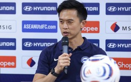 HLV tuyển Singapore: 'Chúng tôi kỳ vọng chiến thắng nhưng hài lòng với 1 trận hòa'