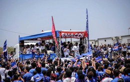Tuyển Cape Verde được chào đón như người hùng khi trở về từ World Cup