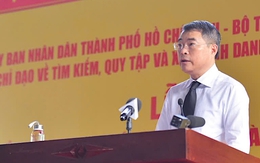 Video Thủ tướng Lê Minh Hưng dâng hương và dự lễ tìm kiếm, quy tập hài cốt liệt sĩ công viên Lê Thị Riêng
