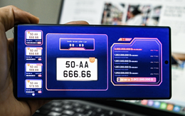 Đấu giá biển số xe thu về hơn 2.538 tỉ đồng