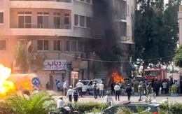 Nổ gần khách sạn nơi Tổng thống Pháp lưu trú tại Syria
