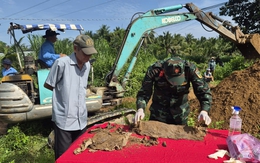 Vĩnh Long lấy 233 mẫu hài cốt liệt sĩ chưa có thông tin tại Nghĩa trang liệt sĩ tỉnh để giám định