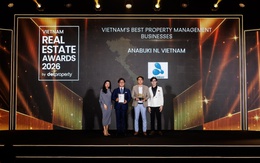 Anabuki NL Việt Nam được vinh danh tại Dot Property Vietnam Real Estate Awards 2026