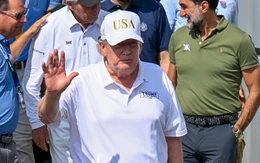 Tiêm kích F-16 xuất kích chặn máy bay lạ gần sân golf của ông Trump