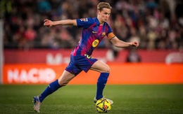 Đi World Cup bị chấn thương, De Jong trở về lại căng thẳng với Barca