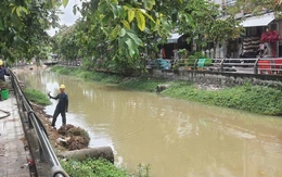 Dân vui mừng vì rạch 'nước đen' giữa lòng Cần Thơ trong lại chỉ sau 10 ngày