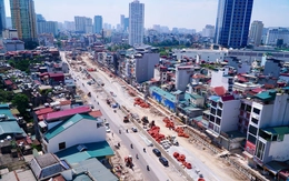 Hiện trạng đường vành đai 1 Hà Nội trước hạn thông xe dịp 2-9