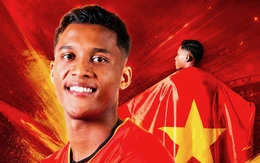 Trung vệ Adou Minh của CLB Công An Hà Nội đủ điều kiện khoác áo đội tuyển Việt Nam