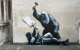 Họa sĩ bí ẩn Banksy khiến nước Anh phải chi gần 150.000 bảng để 'dọn hậu quả'