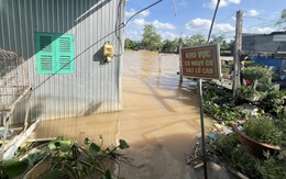 Đường ven sông ở Cần Thơ nứt toác, sạt lở khiến nhiều người phải rời nhà đi 'lánh nạn'