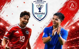 Lịch trực tiếp ASEAN Cup 2026: Singapore đối đầu Thái Lan ở bán kết lượt đi