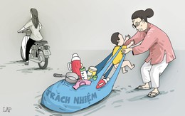 Ông bà chăm cháu, đến lúc đau ốm con cái mới chăm nom?