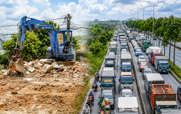Mặt bằng đang nối liền, quốc lộ 22 ‘áp sát’ mốc khởi công