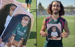 Cucurella chọn meme hài hước cho ngày ra mắt Real Madrid