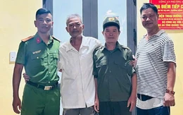 Cựu chiến binh đi lạc trên đường thăm chiến trường xưa được hỗ trợ đưa về nhà
