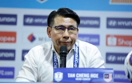 HLV Tan Cheng Hoe: 'Chúng tôi vẫn còn 90 phút ở Hà Nội để hy vọng'