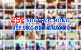 252 suất học bổng từ các trường đại học tiếp sức tân sinh viên