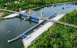 Khởi công 2 cống thủy lợi ngăn mặn, trữ ngọt hơn 2.000 tỉ đồng