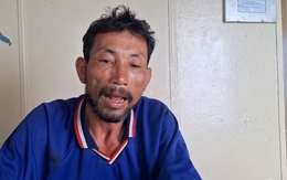 Video chia sẻ của ngư dân Trương Văn Trung khi được đưa vào đất liền