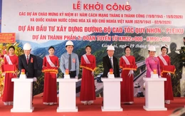 Khởi công đoạn khó nhất cao tốc Quy Nhơn - Pleiku, có trụ cầu cao nhất Việt Nam