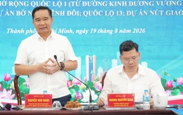 Chủ tịch UBND TP.HCM Nguyễn Văn Được chỉ đạo gom các dự án ven kênh rạch cùng tuyến