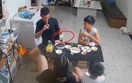 Ông bố 'não cá vàng' xới cơm nhầm vào cốc bia