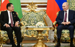 Tổng thống Myanmar gặp Tổng thống Putin tại thủ đô Matxcơva