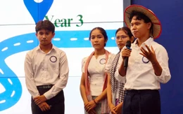 Sinh viên 6 nước đến TP.HCM tranh tài: từ AI trồng cà phê đến máy bán thực phẩm thông minh