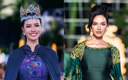 Áo dài Opal Suchata mặc tại Miss World 2026 gây tranh luận
