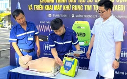 Lắp máy khử rung tim tại bờ biển, sân bay, trường học: Vận hành ra sao để hiệu quả?