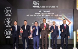 Nestlé Việt Nam tăng cường năng lực sản xuất cà phê chất lượng cao xuất khẩu