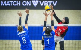Bóng chuyền nữ Indonesia gây 'sốc' khi thắng đội rất mạnh