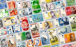 ECB công bố mẫu thiết kế mới cho toàn bộ tiền giấy euro