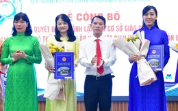 Phường Xuân Hòa sắp xếp 15 trường công lập còn 9
