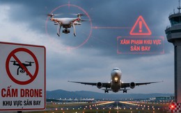 Hàng không diễn tập ứng phó drone xâm nhập sân bay