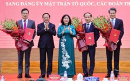 Các ông Phạm Tất Thắng, Nguyễn Quang Đức, Triệu Tài Vinh làm Phó bí thư Đảng ủy MTTQ, các đoàn thể Trung ương