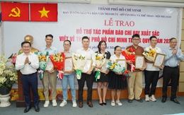 Báo Tuổi Trẻ có 3 tác phẩm viết về TP.HCM được trao thưởng quý 2-2026
