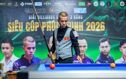 Trần Quyết Chiến bị loại 'sốc' ngay ngày ra quân Siêu cúp billiards