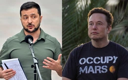 Tổng thống Zelensky trao Huân chương Tự do cho tỉ phú Elon Musk