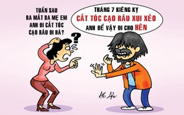 Ra mắt ba mẹ vợ tương lai vào đúng tháng cô hồn