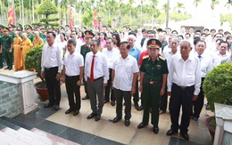 Lễ giỗ 85 năm của 5 nguyên lãnh đạo Đảng: 'Khắc ghi công ơn của những người con ưu tú'