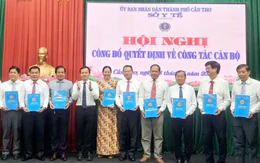 TP Cần Thơ bổ nhiệm giám đốc 20 bệnh viện đa khoa khu vực